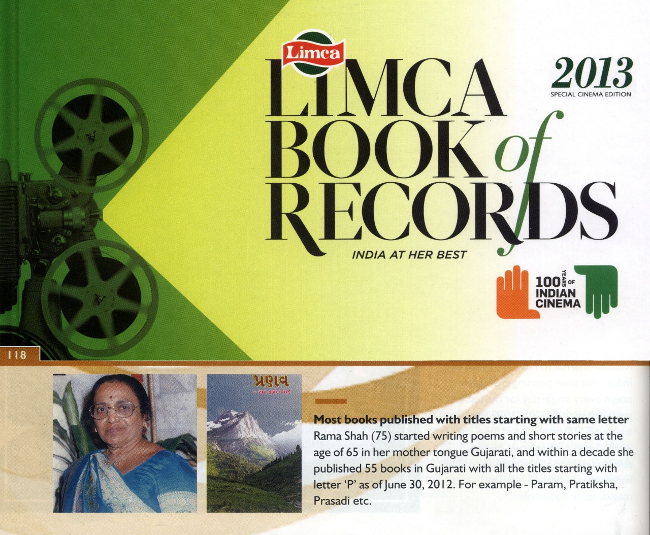 Limca Record Award